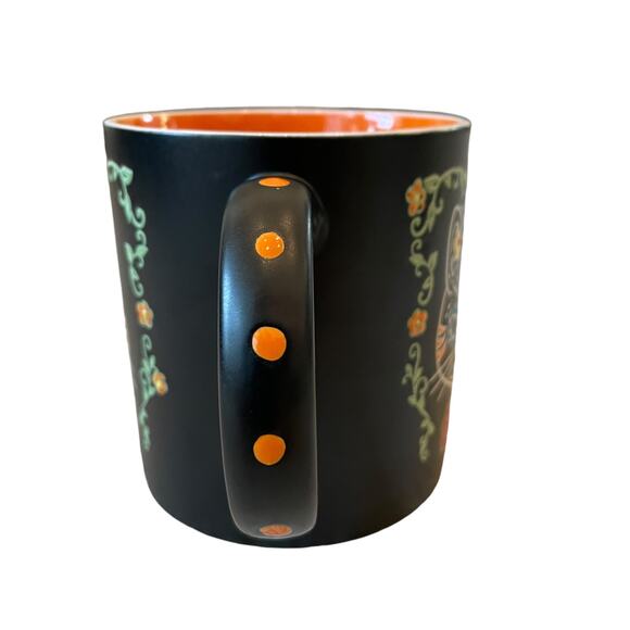 ELI + ANA 2022 Coffee Mug 21 oz Dia De Los Muertos Charlie Day Of The Dead Cat - Picture 8 of 15